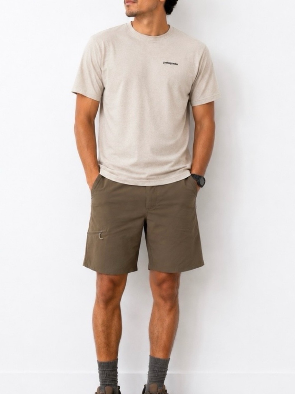 Patagonia Quandary Shorts Men’s 34 Green Hiking Outdoors Camping Performance UPF